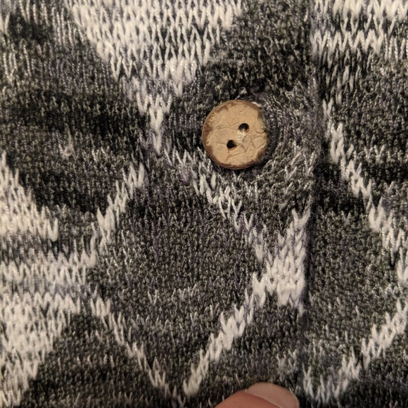 Mystree long hooded button down duster. Like new. - Picture 4 of 6